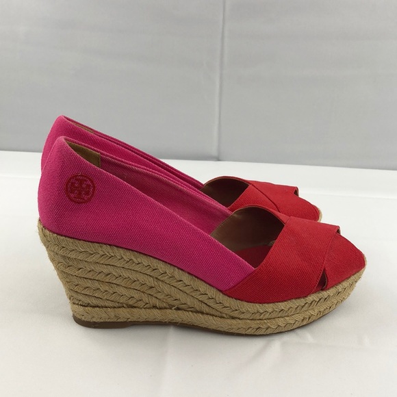 Tory Burch Espadrille Wedges - Picture 2 of 4